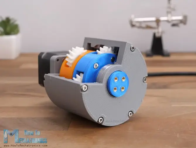 3D Printed Planetary Gearbox Cutaway - What's inside a gearbox