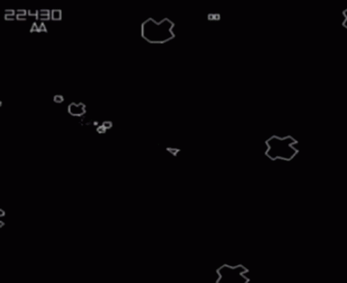 Asteroids Atari GIF - Asteroids Atari Video Game - Discover & Share GIFs